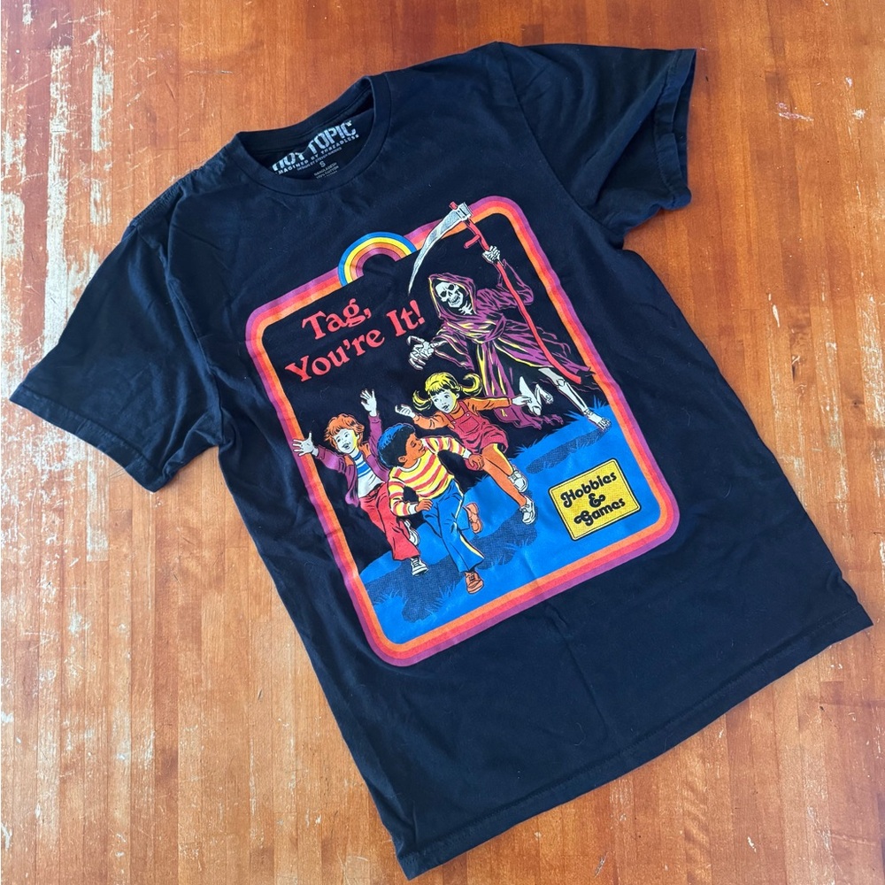 Black T-Shirt by Hot Topic